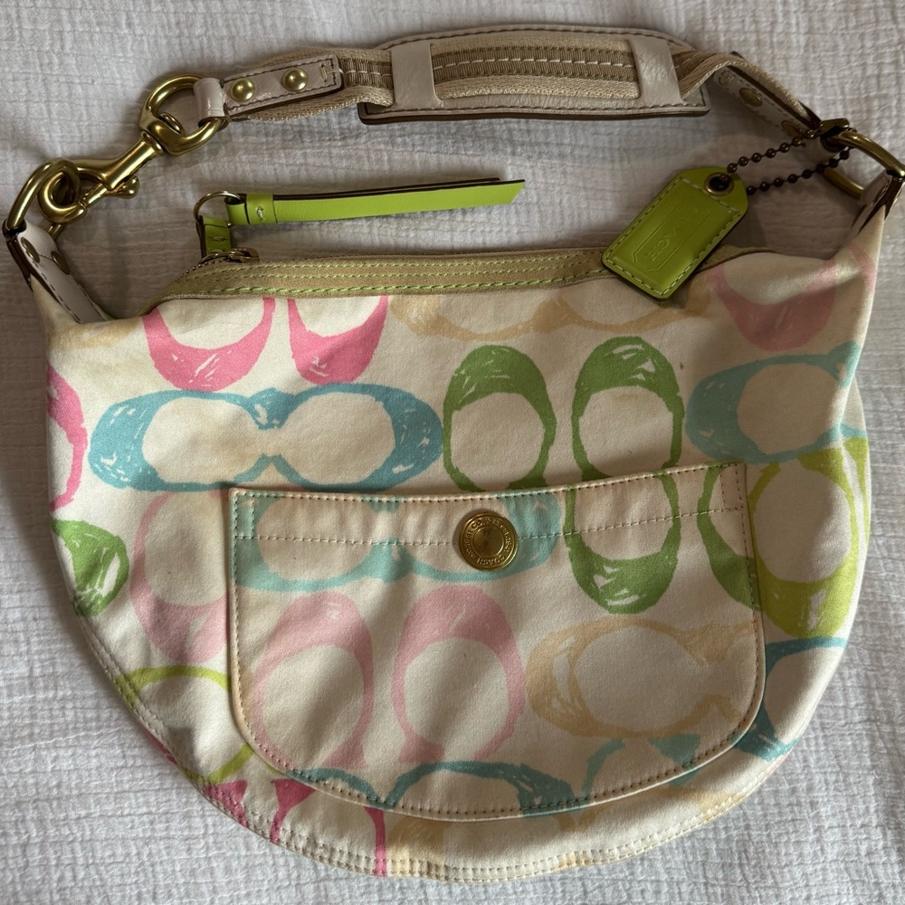 Coach Y2K Hampton Scribble Bag